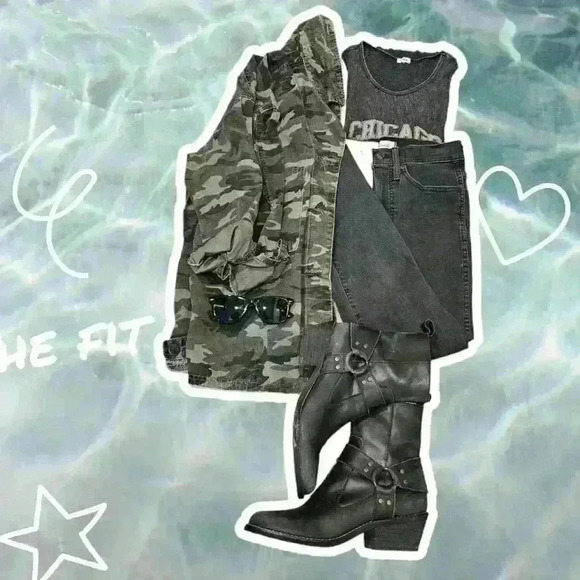 Madewell Stovepipe Black/gray size 24 - Picture 4 of 4